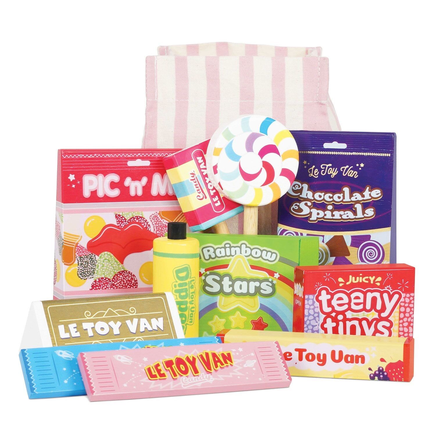 Süßigkeiten & Candy Set TV335-C/ Retro Sweets and Candy Roleplay Set  (New Look)
