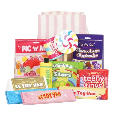 Set de dulces y dulces TV335-C/ Set de juego de rol de dulces y dulces retro (nueva apariencia)