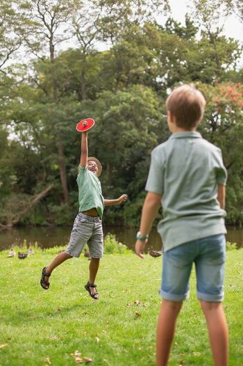 Catch Game - Jouet en bois - Jeu d’extérieur - Enfants - Jeu de balle - BS Toys 2