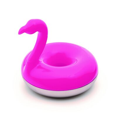 Set mit 6 schwimmenden Flamingo-Tee-Ei