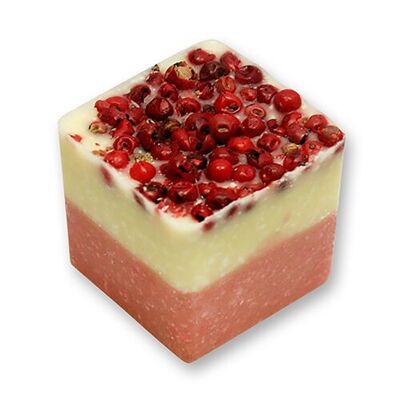 Body Care - Bath cube 50g, Cranberry