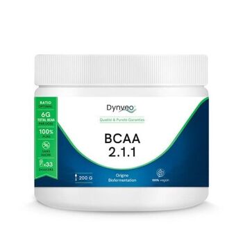 BCAA 2.1.1 - Ratio optimal - poudre 200 g 1