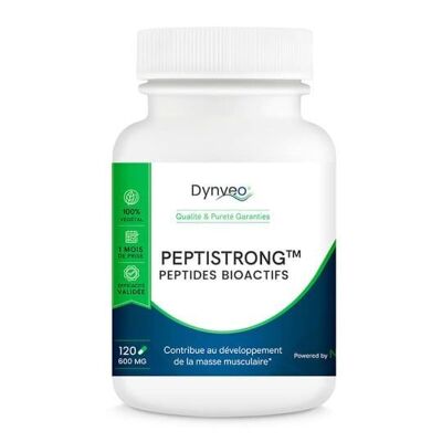 PEPTISTRONGTM - Patented bioactive peptide innovation - 600 mg / 120 capsules