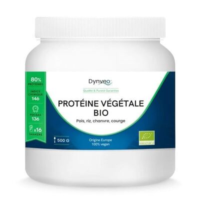 Proteína vegetal orgánica - 80% proteína - 500 g