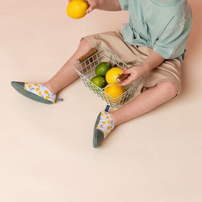 Chaussons souples - Tout Terrain - Les Petits Citrons jaunes