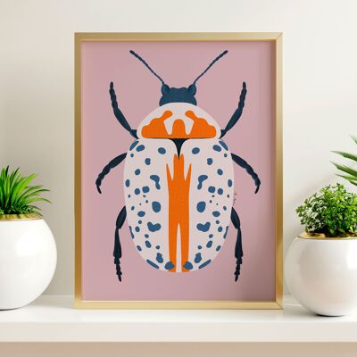 Art Print - "Lilac Beetle" - various sizes