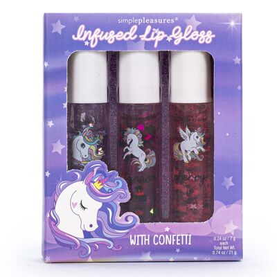 Box of 3 lip balms infused with KIDS CUTIES confetti - 530012