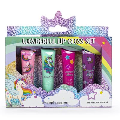Coffret 4 baumes lèvres parfumés KIDS CUTIES - 530014