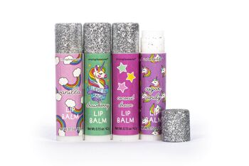 Coffret 4 baumes lèvres parfumés KIDS CUTIES - 530013 2