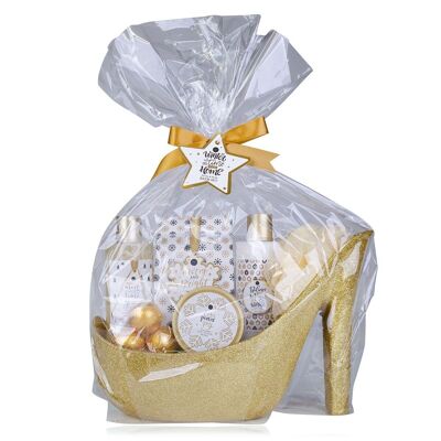 Glittery shoe box for the body WINTER MAGIC - 500776