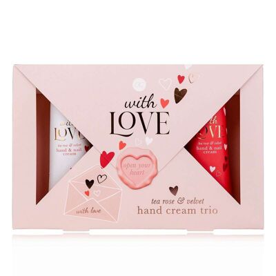 Coffret crèmes mains WITH LOVE - 500780