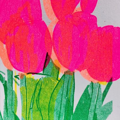 Card Tulips
