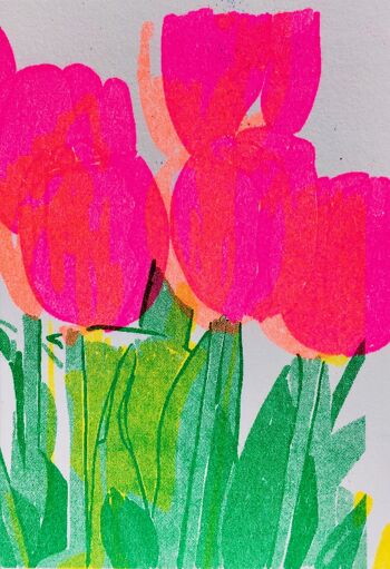 Carte Tulipes