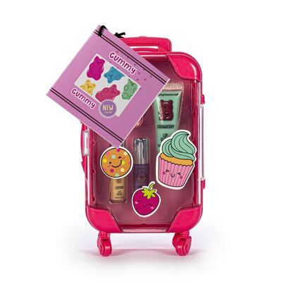 KIDS CUTIES Perfumed Lip Gloss Suitcase Set - 530018