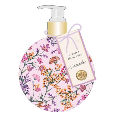 SECRET GARDEN 500ml hand soap dispenser, Lavender scent - 350749