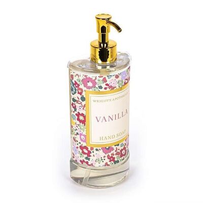 Distributore di sapone per le mani BEAUTIFUL FLOWERS, profumo di vaniglia - 350160