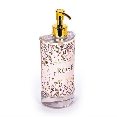 BEAUTIFUL FLOWERS hand soap dispenser, Rose scent - 350161