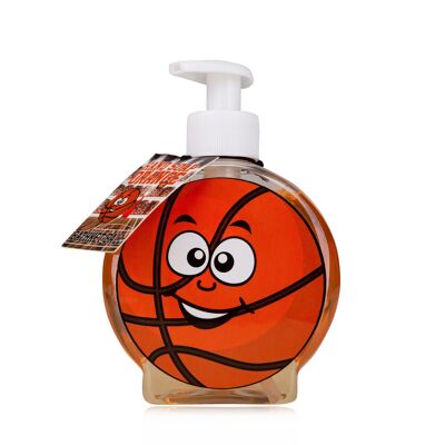 Dispenser di sapone per le mani BATHKET-BALL 350ml, profumo di arancia - 350667