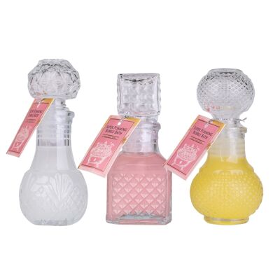 Shower gel & bubble bath MIX 50ml, 3 assorted colors, pink scent - 8159190