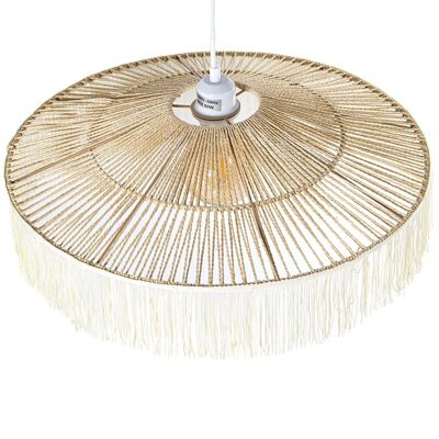 ROPE/METAL CEILING LAMP +90537 1XE27 MAX.60W _51X51X17CM LL76160