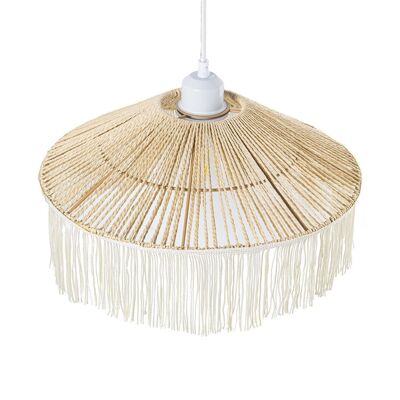 ROPE/METAL CEILING LAMP +90537, 1XE27 MAX.60W NOT INCLUDED _35X35X17CM LL76162