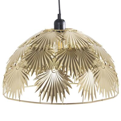 GOLD METAL CEILING LAMP +91197, 1XE27 MAX40W NOT INCLUDED _°35X20CM CABLE:80CM LL39373