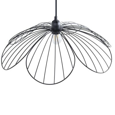 BLACK METAL CEILING LAMP +91197, 1XE27 MAX40W NOT INCLUDED _°50X16CM CABLE:80CM LL39375