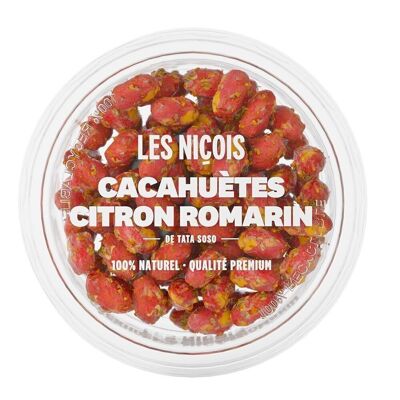 Cacahuètes citron romarin de Tata Soso (110g)