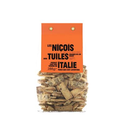 Mini-tuiles graines de lin pavot de Tonton Jilou (200g)