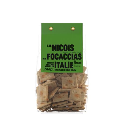 Mini-focaccias au romarin de Tata Rita (200g)