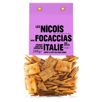 Mini-focaccias with olives from Papi Armando (200g)