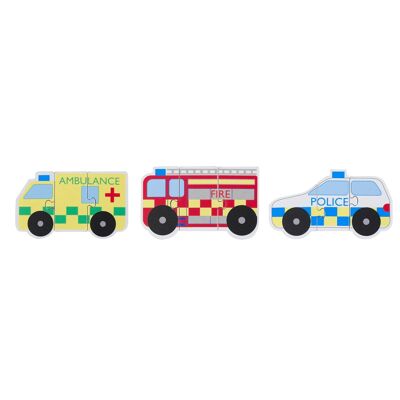 Emergency Services Mini Puzzles  