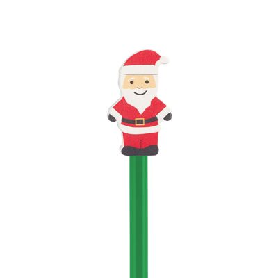 Weihnachtsmann-Bleistift