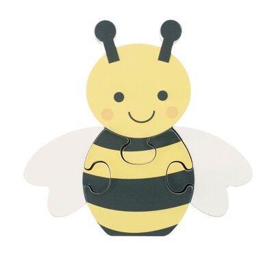 Honigbienen-Holzpuzzle
