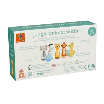 Quilles des animaux de la jungle 6