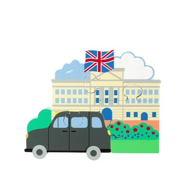 London Taxi Holzpuzzle