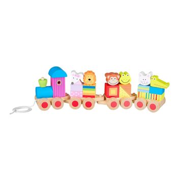 NOUVEAU Train de puzzle d'animaux 1