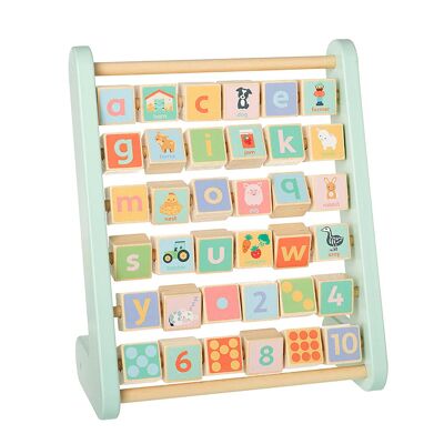 NEW! Farm Animal Alphabet Abacus  