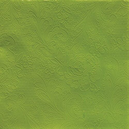 Lace embossed greenery 33x33 cm