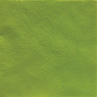 Lace embossed greenery 33x33 cm