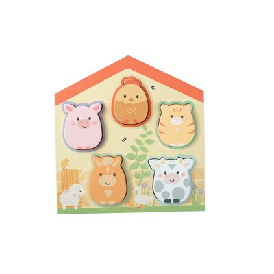 NEW! Farmyard Barn Shape Puzzle