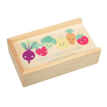 NEW ! Ensemble de puzzle Happy Veggies & Friends 2