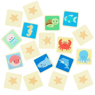 NEW ! Jeu de mémoire sur la vie marine