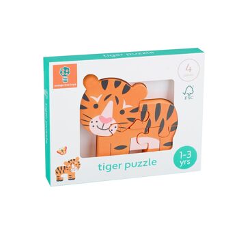 NEW ! Puzzle en bois Tigre 4