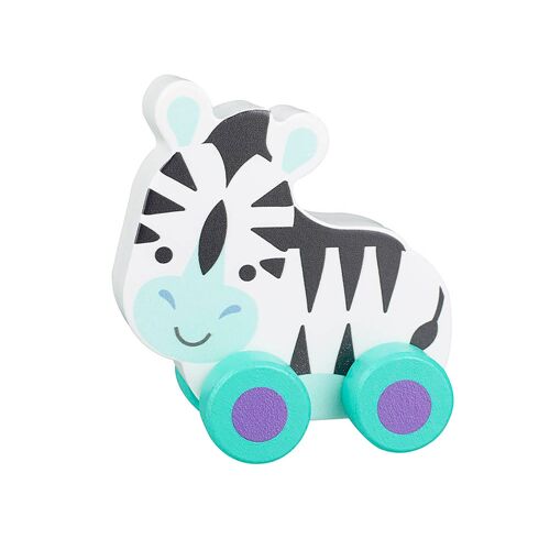 NEW! Zebra First Push Toy