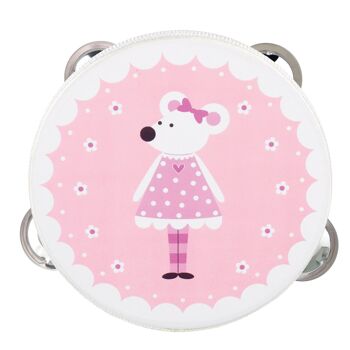 Tambourin Souris Rose 1