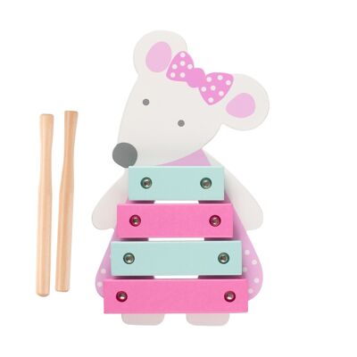 Pink Mouse Xylophone  