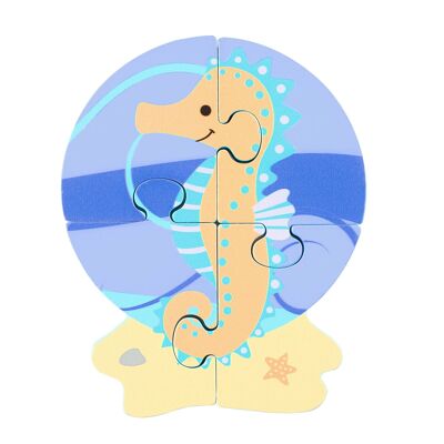 Seahorse Wooden Puzzle