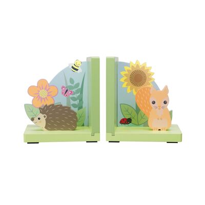 Spring Garden Bookends  