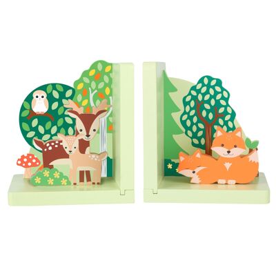 Woodland Bookends  